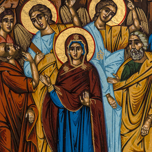 Icona Ascensione serigrafia grecia 31x24 3