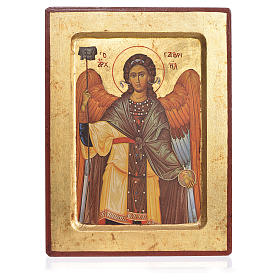 Griechische Siebdruck Ikone Hl. Gabriel
