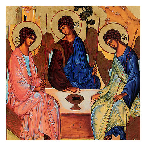 Icona serigrafata Trinità 2