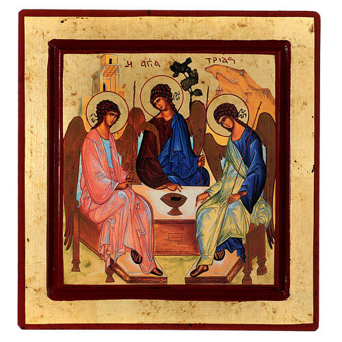 Holy Trinity serigraph icon 1
