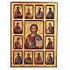 Icona serigrafata Cristo e Apostoli 30x40 s1