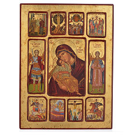 Icône Mystère du Rosaire 30x40 cm