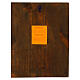 Icona intagliata San Marco 32x24 cm Grecia dipinta s4