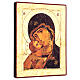 STOCK Icona greca serigrafata Madonna di Vladimir 30x25 cm s3