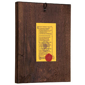 STOCK Ícone serigrafado grego São Nicolau de Mire 20x15 cm s3