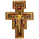 San Damiano cross printed on wood paste 110x80 cm s1