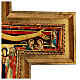 San Damiano cross printed on wood paste 110x80 cm s9