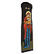 Our Lady of Tenderness, full-length, embossed and hand-painted Greek icon, 90x25 cm s3