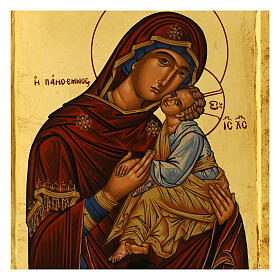 Byzantine icon of Madonna Hodegetria 45X35 cm Greece