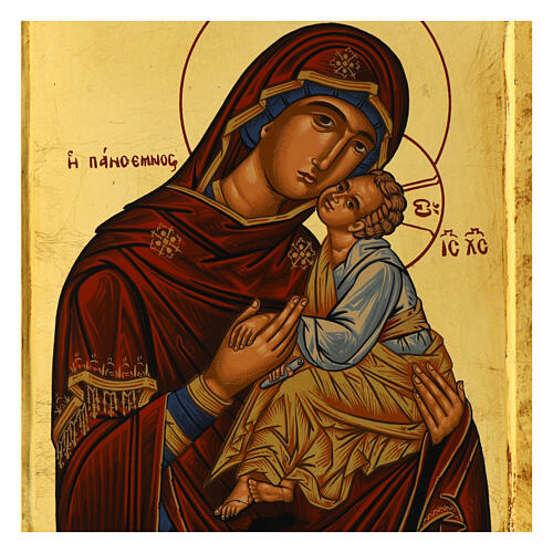 Byzantine icon of Madonna Hodegetria 45X35 cm Greece 2