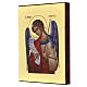 Silkscreen printed glossy icon of Archangel Gabriel, 9.5x7 in, Greece s2