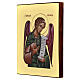 Glossy silk-screened Archangel Michael icon 24X18 cm Greece s2