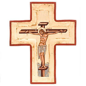 Krzyż serigrafowany z wgłębieniem