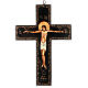 Krzyż ikona malowana rosyjska 16x11 cm s1