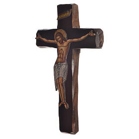 Cruz Icono Relieve imprenta sobre madera Grecia 22x13