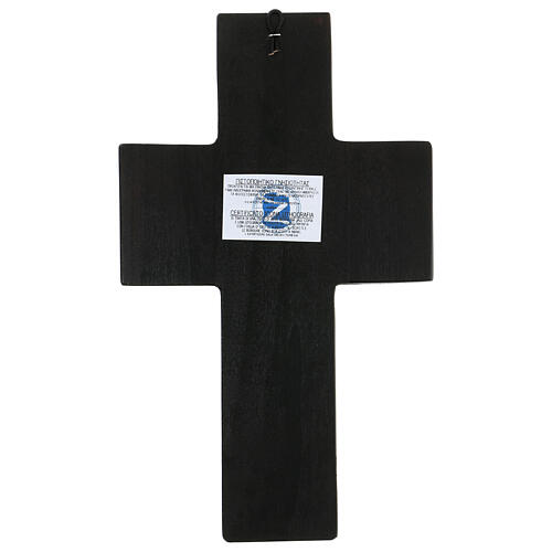 Croce Icona Misteri stampa su legno Grecia 22x36 4