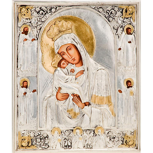 Vierge de Poczajevsk, argent 1