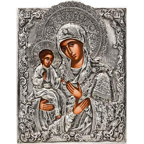 Ikone Mutter von Jesus "Maria mit 3 Haende" genannt 1