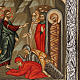 Ikone Die Auferstehung des Lazarus, Silber 925 s2