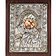 Icona Grecia Madonna Umilenie riza argento 950 s1