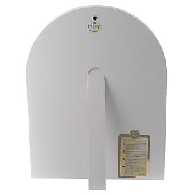 Ícones Ouro e Prata: Ícone Anunciação 30x25 cm prata 925 detalhes dourados