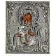 Ícone pintado Nossa Senhora de Fiodor com riza, Polónia, 37,5x31,5 cm s1