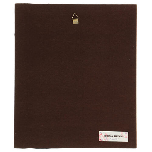 Icon Our Lady of Feodorovskaya riza Poland painted 40x30 cm 4