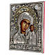 Our Lady of Kazan, gilded painted icon, 30x25 cm, Poland s3