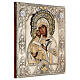 Nossa Senhora de Vladimir ícone pintado com riza 31,5X27 cm Polónia s4