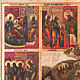 Antique icon 'The 12 great feasts of the liturgical year&#0 s3