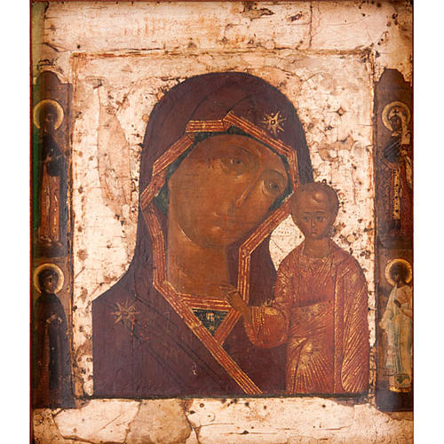 Antique icon 'Our Lady of Kazan' 2