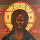 Icona antica russa "Cristo Pantocratore" s3