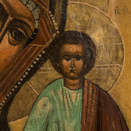 Antique Icon 'Our Lady of Kazan' 3
