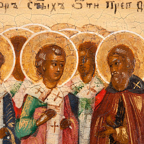 Icona antica "Menologio di Gennaio" 2