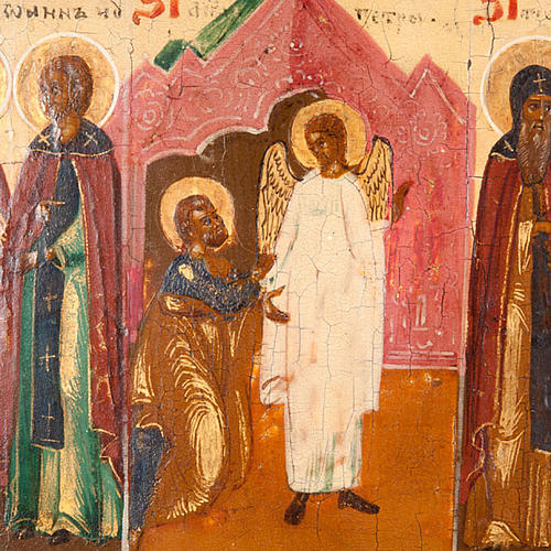 Icona antica "Menologio di Gennaio" 3