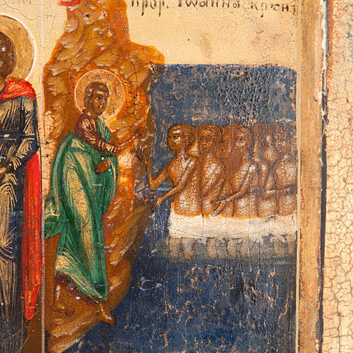 Icona antica "Menologio di Gennaio" 6