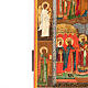 Ancient icon 'protection of the mother of God' s5