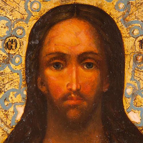 Ancient icon of Christ Pantocrator 2