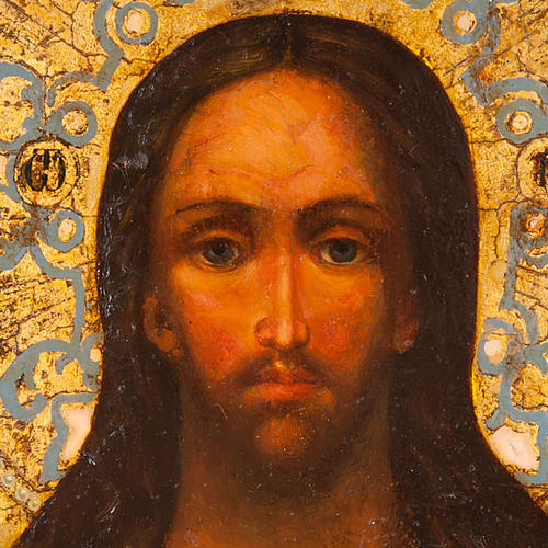 Icona antica "Cristo Pantocratore" 2