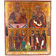 Ancient russian icon 4 parts s1