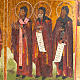 Ancient russian icon 4 parts s4