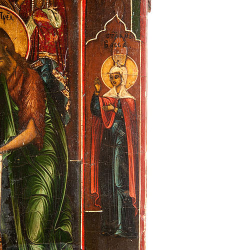 Antique Icon Christ of Deesis (entreaty) 4