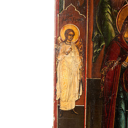 Antique Icon Christ of Deesis (entreaty) 5
