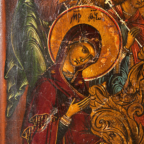 Antique Icon Christ of Deesis (entreaty) 6