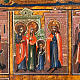 Antique icon "the twelve great feasts' s4