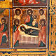 Antique icon "the twelve great feasts' s5