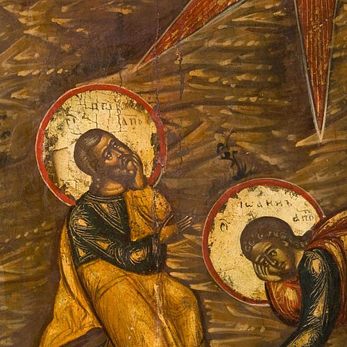 Icône ancienne russe, Transfiguration sur le mont Tabor 3