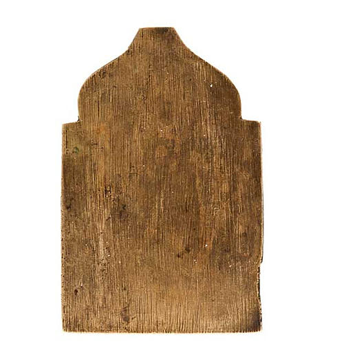 Icona bronzo antico '700 "Madonna gioia degli aflitti" Russia 2