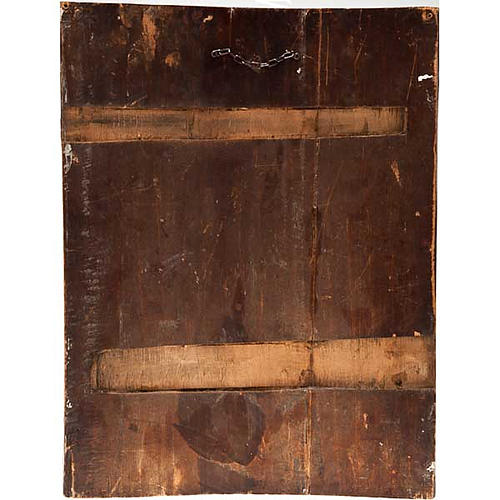 Antique Russian icon, Sixteen Great Feasts, Mstjora XIX century 8