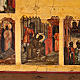 Antique Russian icon, Sixteen Great Feasts, Mstjora XIX century s6